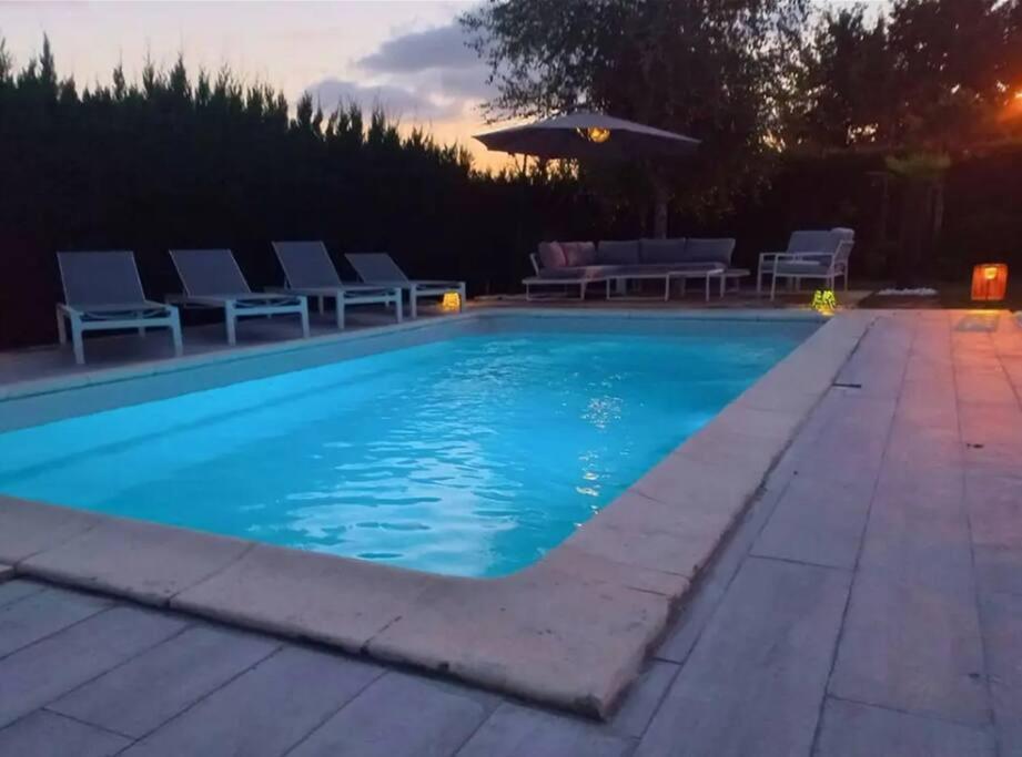 Ares, Villa Mapouchet, Piscine Luaran gambar